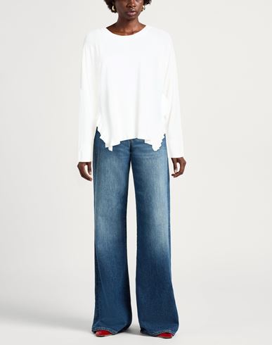 Day By Day Woman Sweater White Size M Viscose, Polyamide