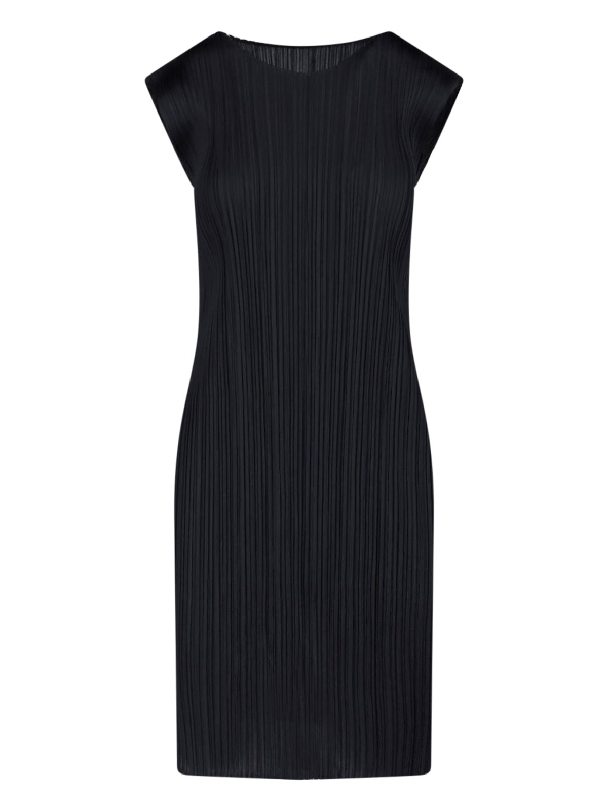 Pleated Midi Dress