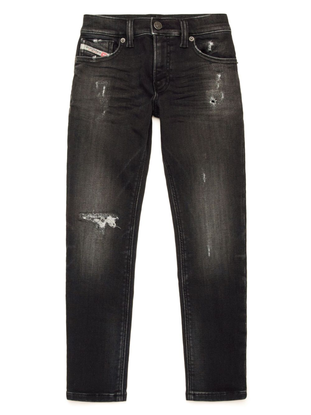 1995-J straight-leg jeans - Black