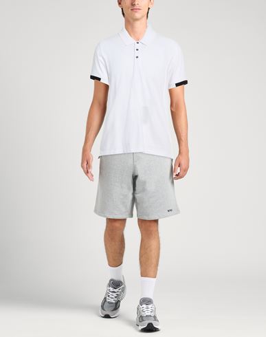 Man Polo shirt White Size M Cotton