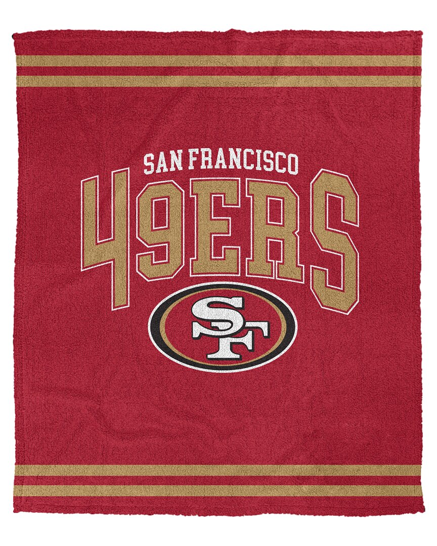 San Francisco 49Ers Nfl Team Classic Logo Fleece Blanket