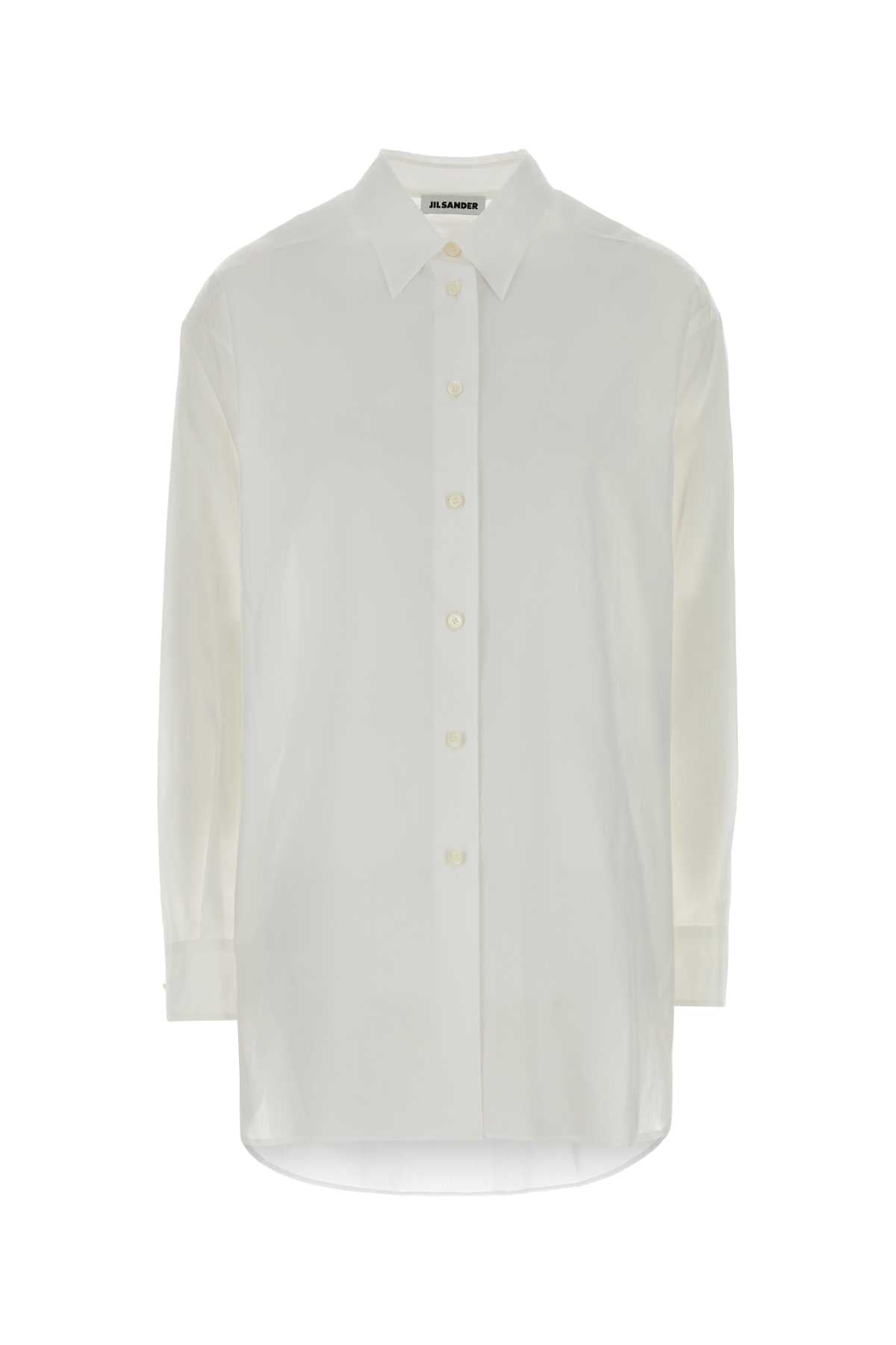 Cotton Muslin Shirt — White