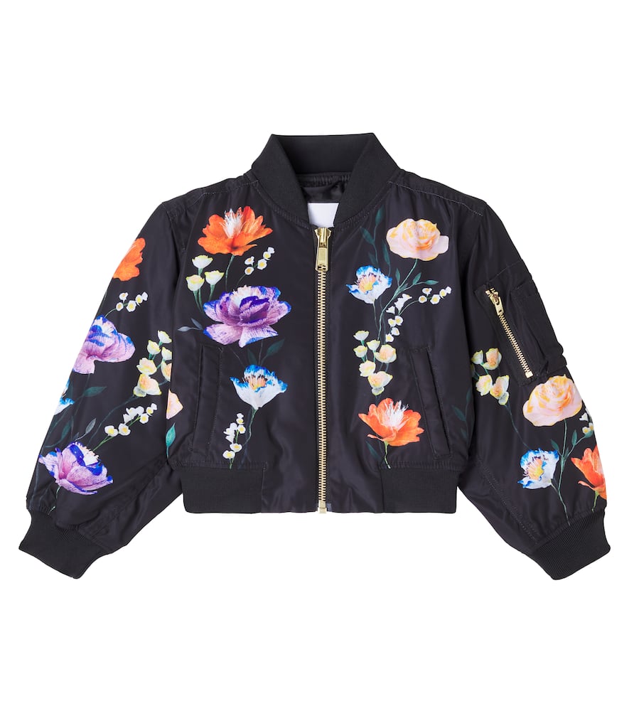 Hedia floral bomber jacket