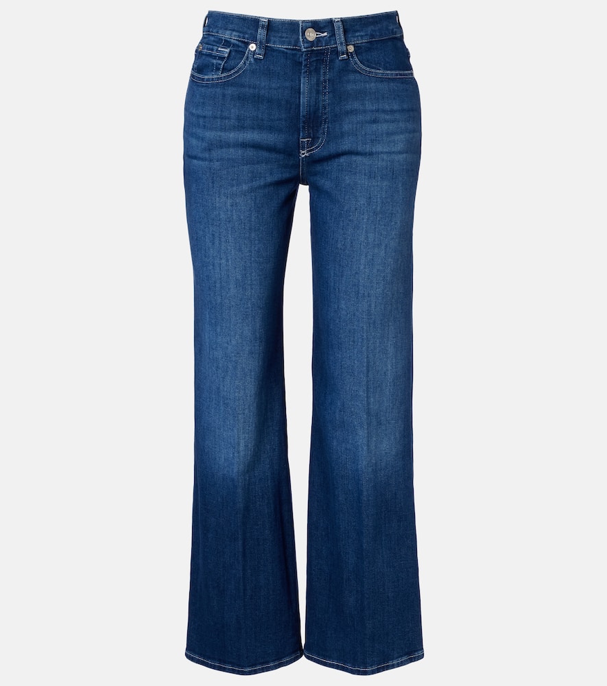 Lotta Ankle wide-leg jeans