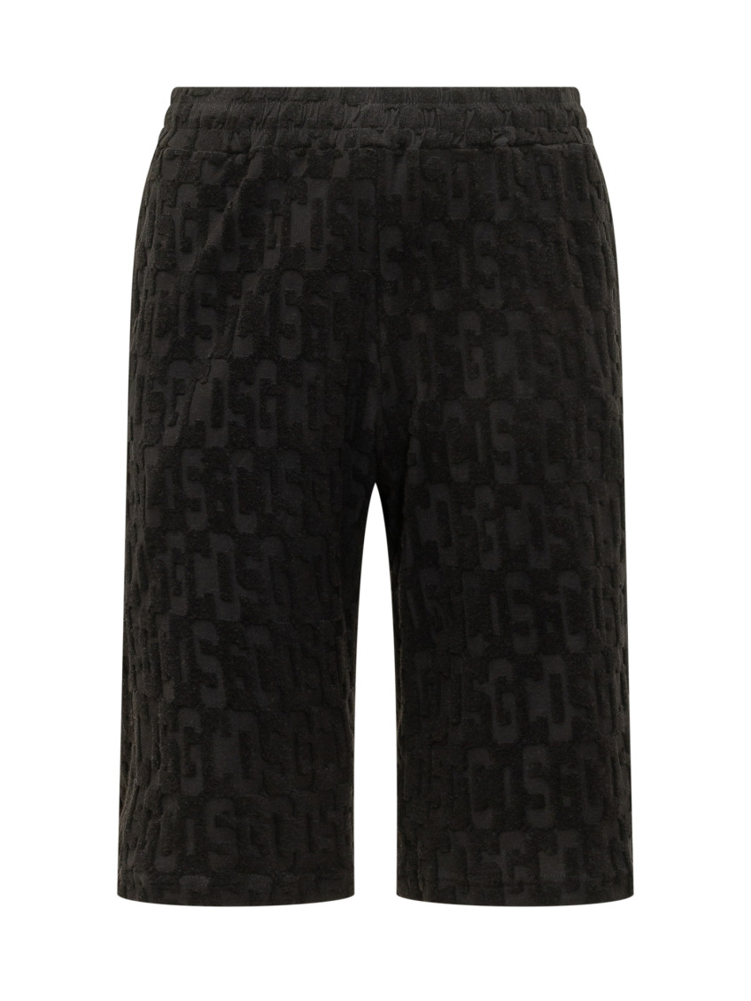 Black Logo Shorts