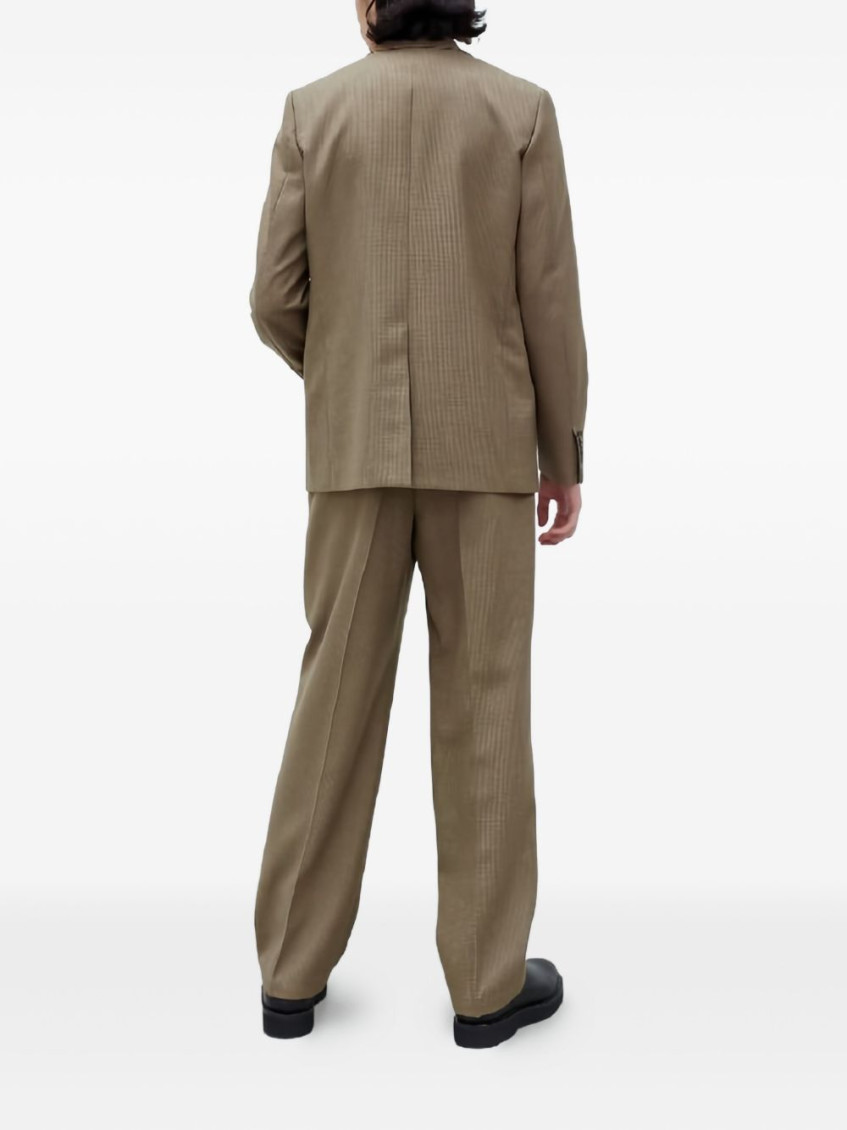 AURALEE Wool Single-Breasted Blazer Jacket