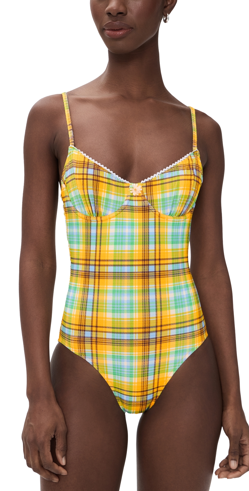 The Taylor One Piece Swimsuit Multi Plaid