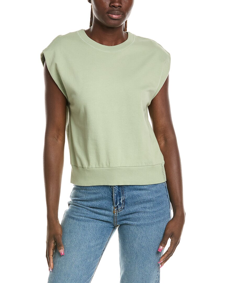 Brooklyn Power Shoulder Sweatshirt