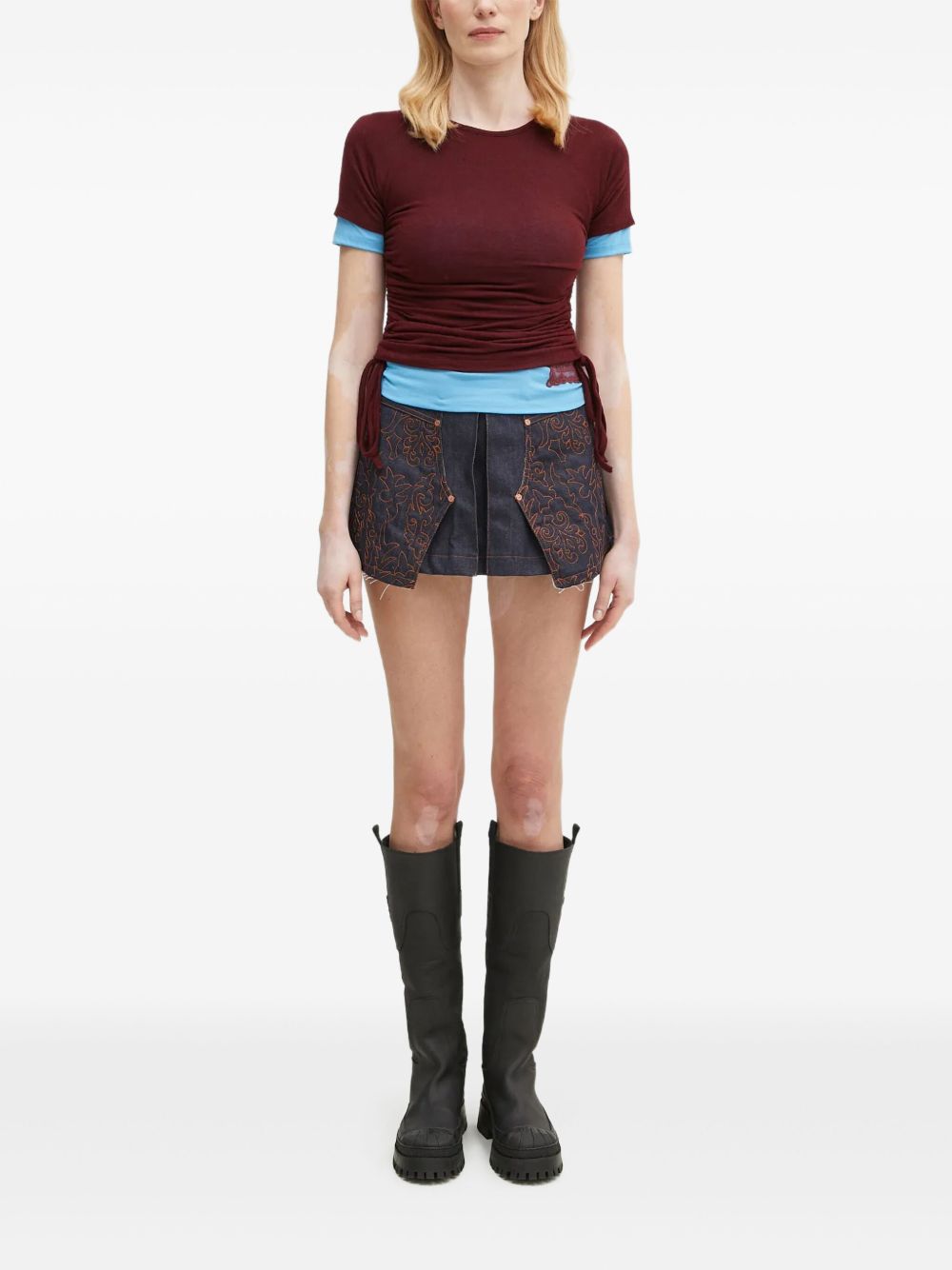 Cindy String layered top