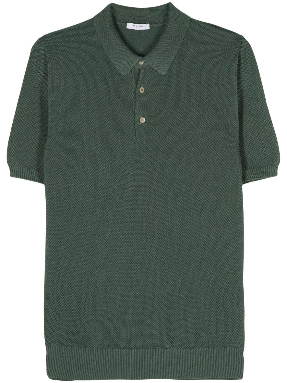 Piqué cotton polo shirt - Green