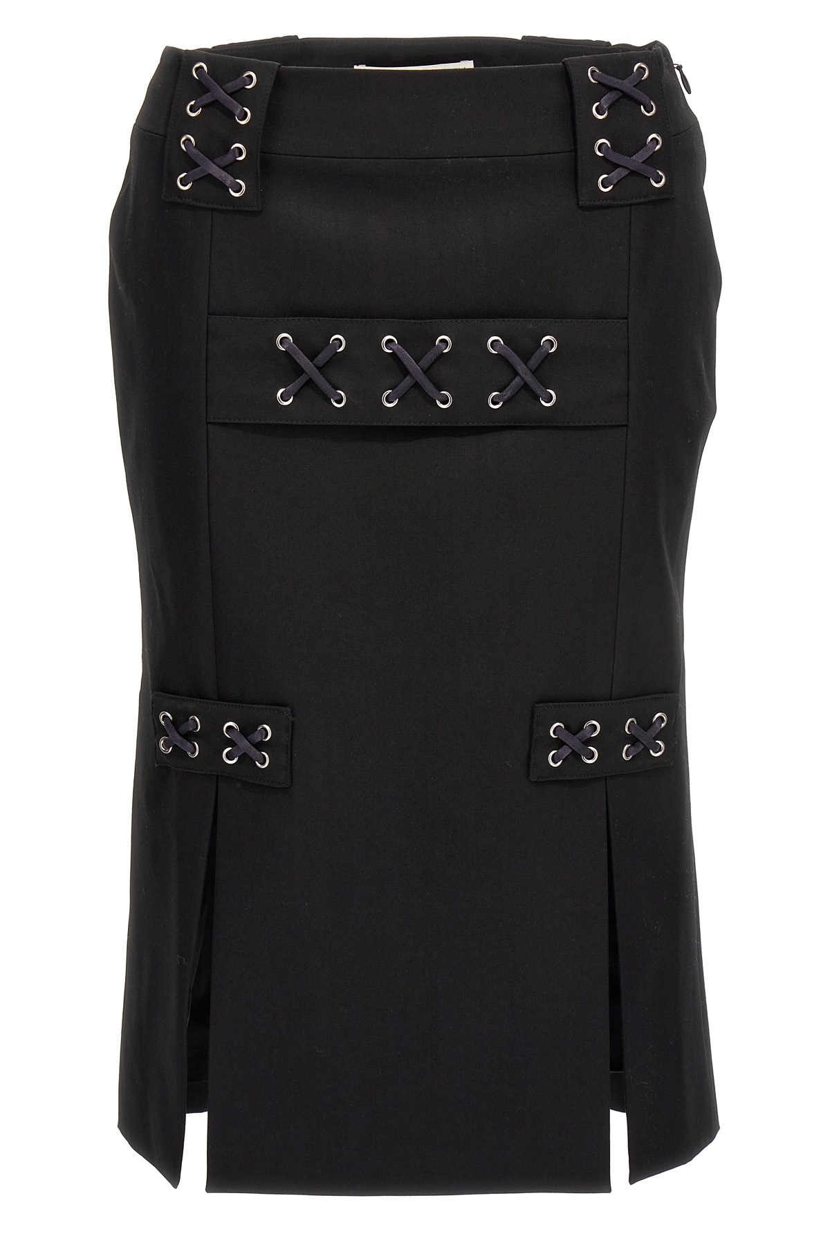 Lace-Up Skirt