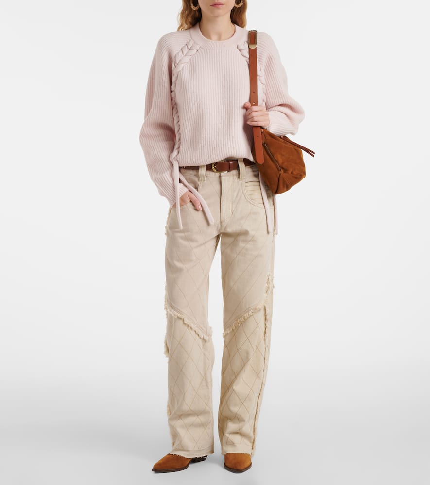 Noelia ribbed-knit wool sweater