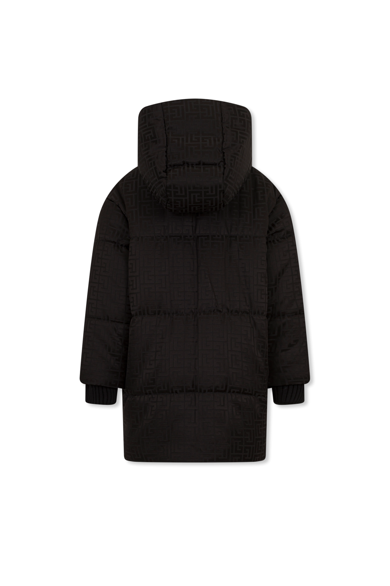 Insulated Jacket With Hood, Unisex, Black