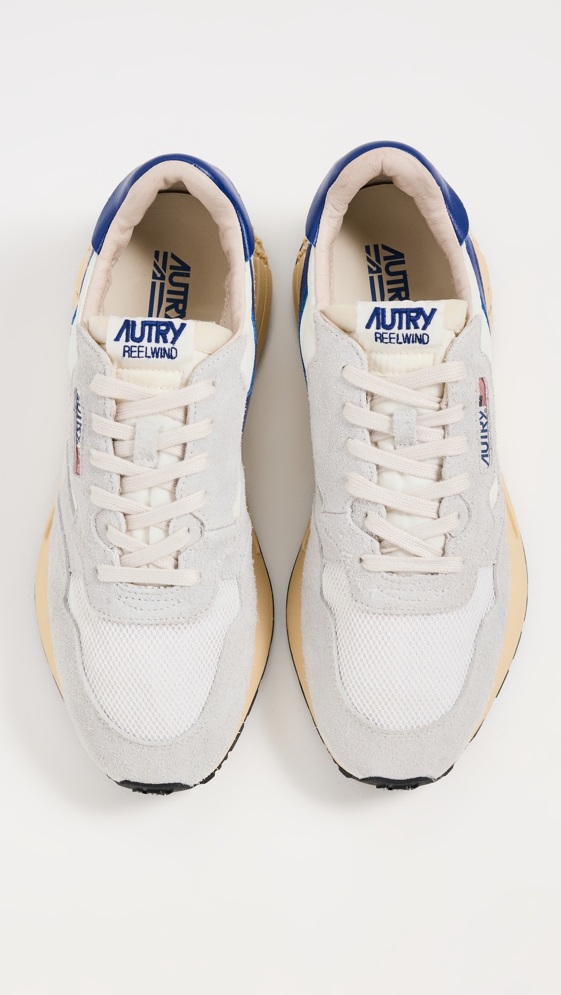 Reelwind Low Sneakers Suede/Net Wht/Limoges