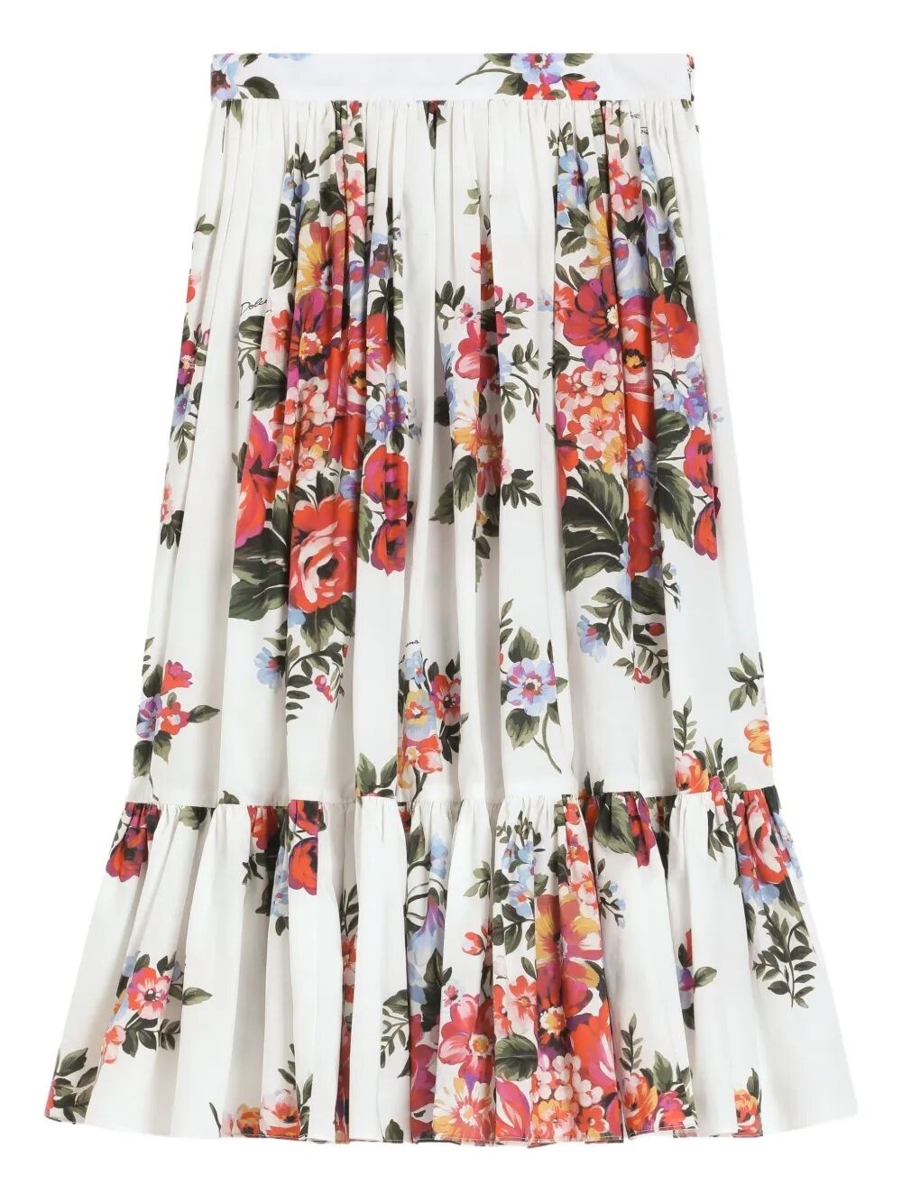 Floral Print Skirt