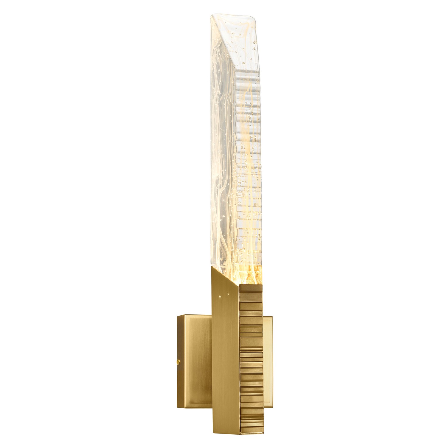 Brass LED Wall Sconce from the Petra Collection