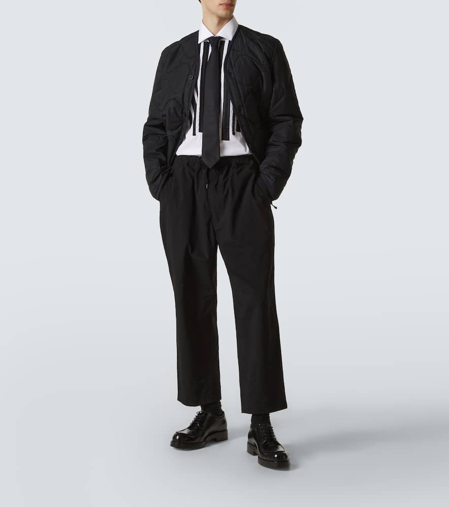 Junya Watanabe x Guy Rover striped cotton shirt