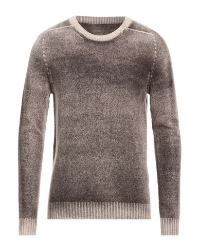 Man Sweater Taupe Size 36 Wool, Cashmere
