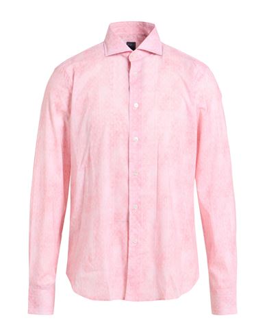 Man Shirt Pink Size 15 ½ Cotton, Elastane