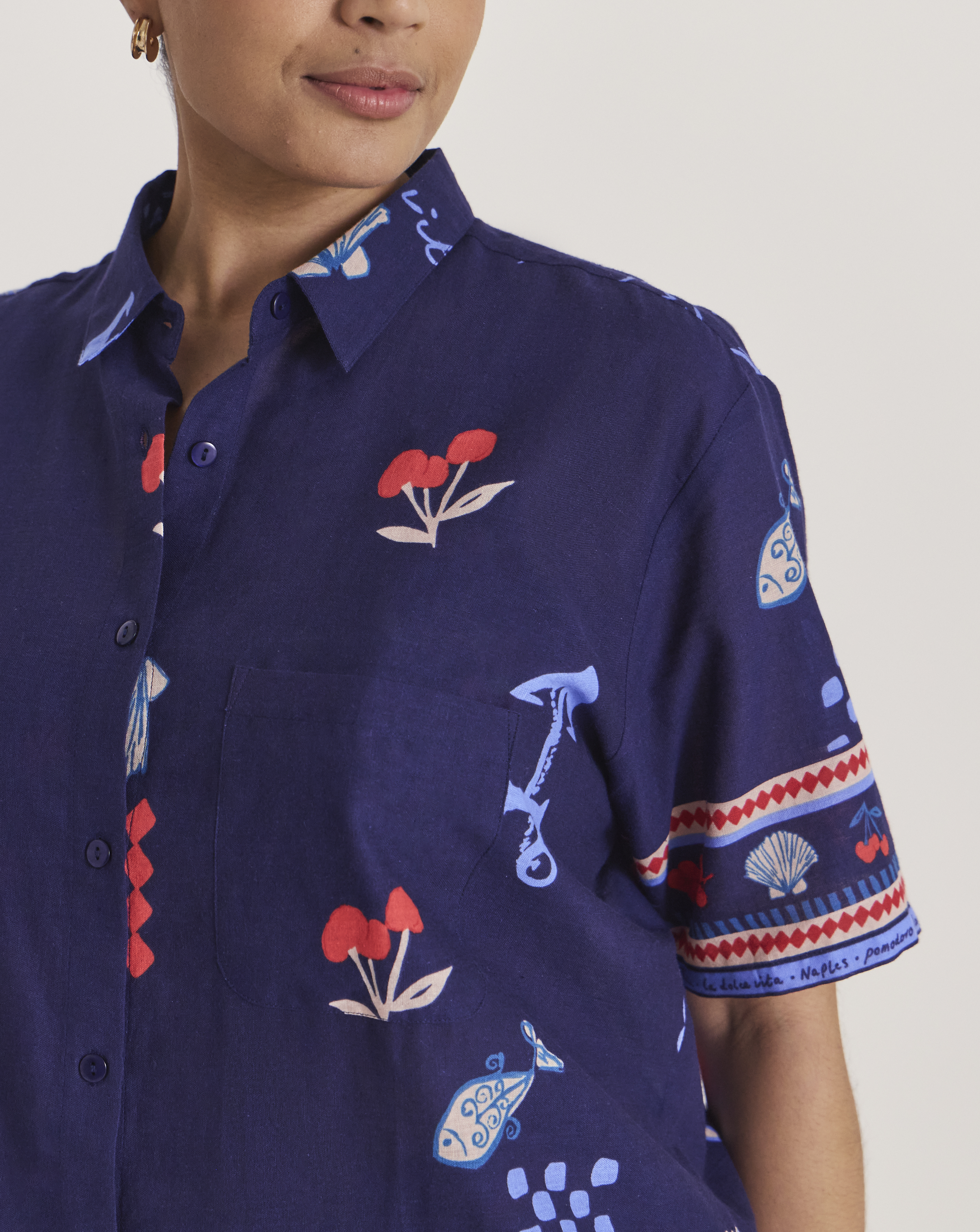 Dolce Vita Beach Shirt and Short Co-ord