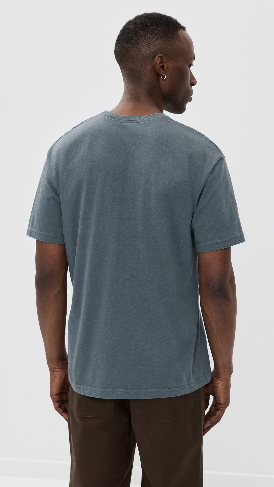 Crew T-Shirt Slate Blue