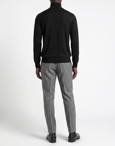 Man Turtleneck Black Size 46 Virgin Wool