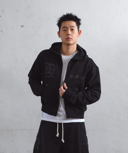 D-Star One Tuck Sweat Pants BLACK