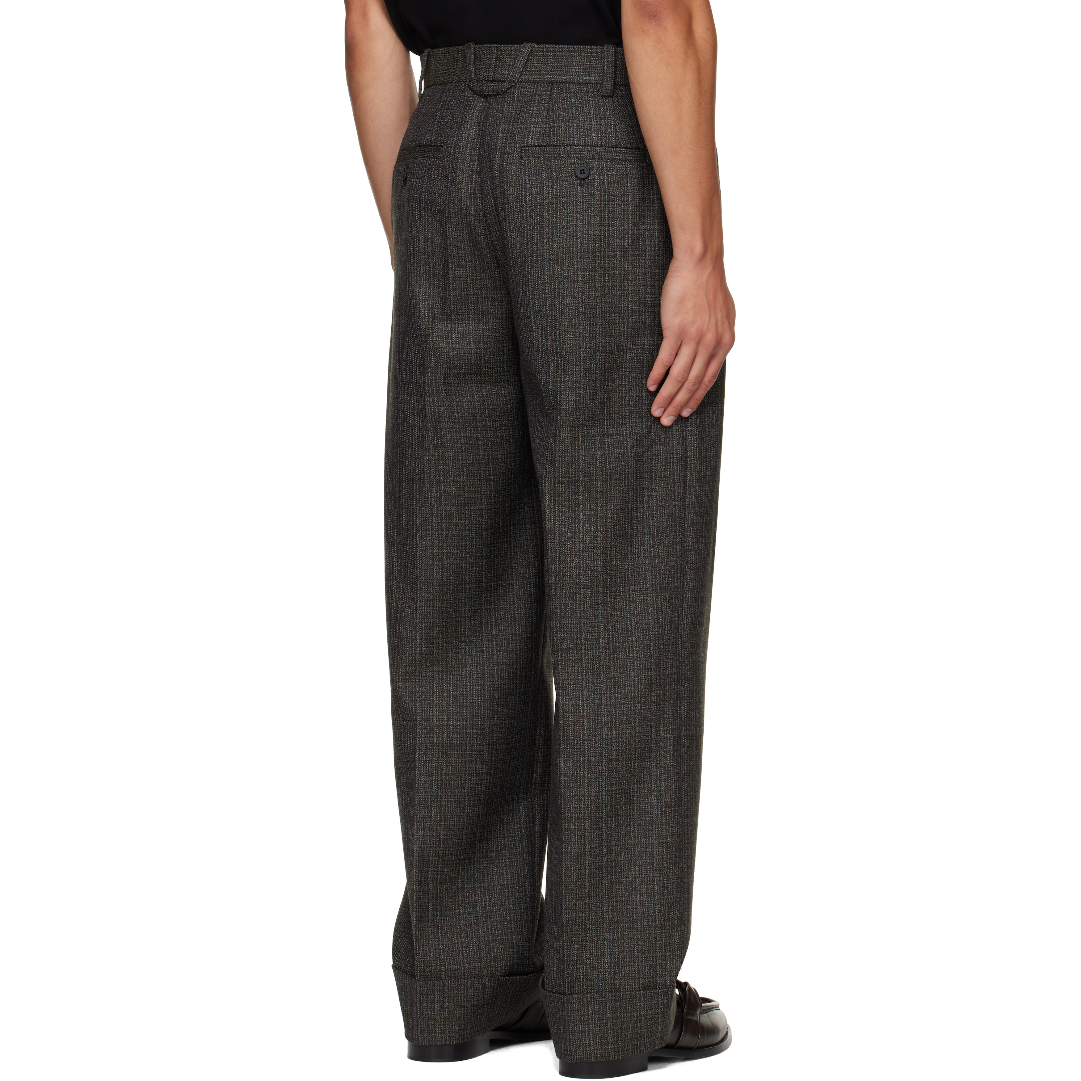 Brown Tweed Trousers
