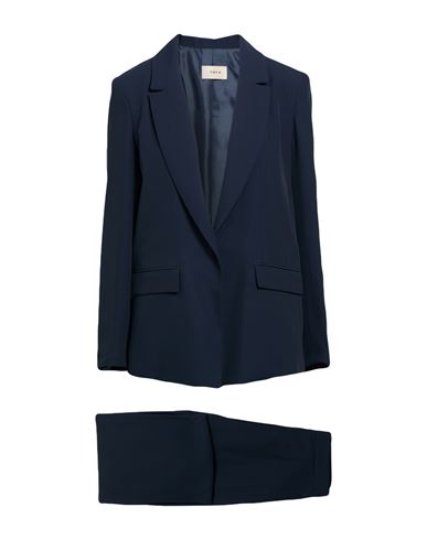 Woman Suit Midnight blue Size 6 Polyester, Elastane