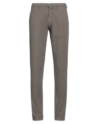 Man Pants Khaki Size 28 Cotton, Elastane
