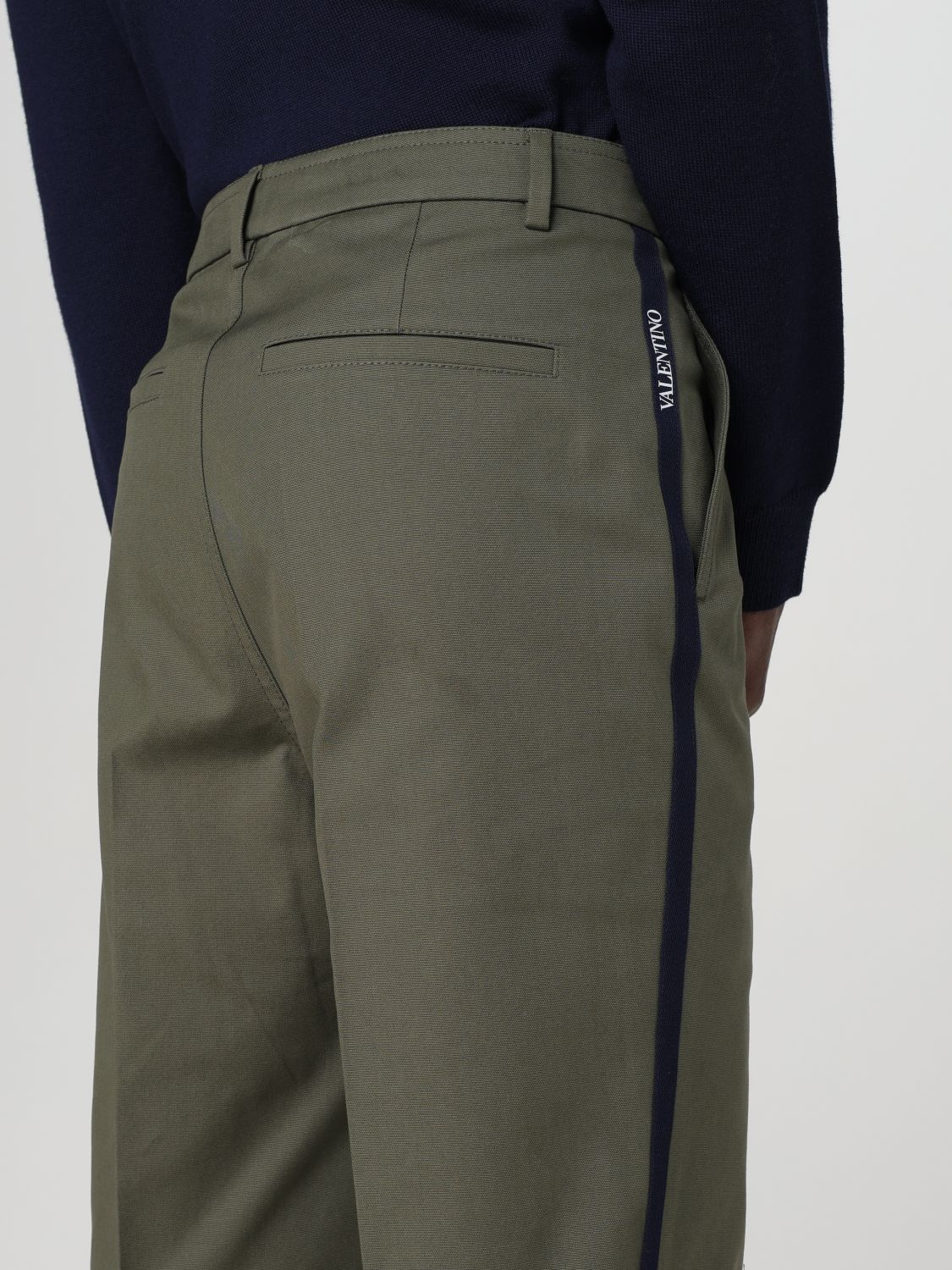 Pants Men color Olive