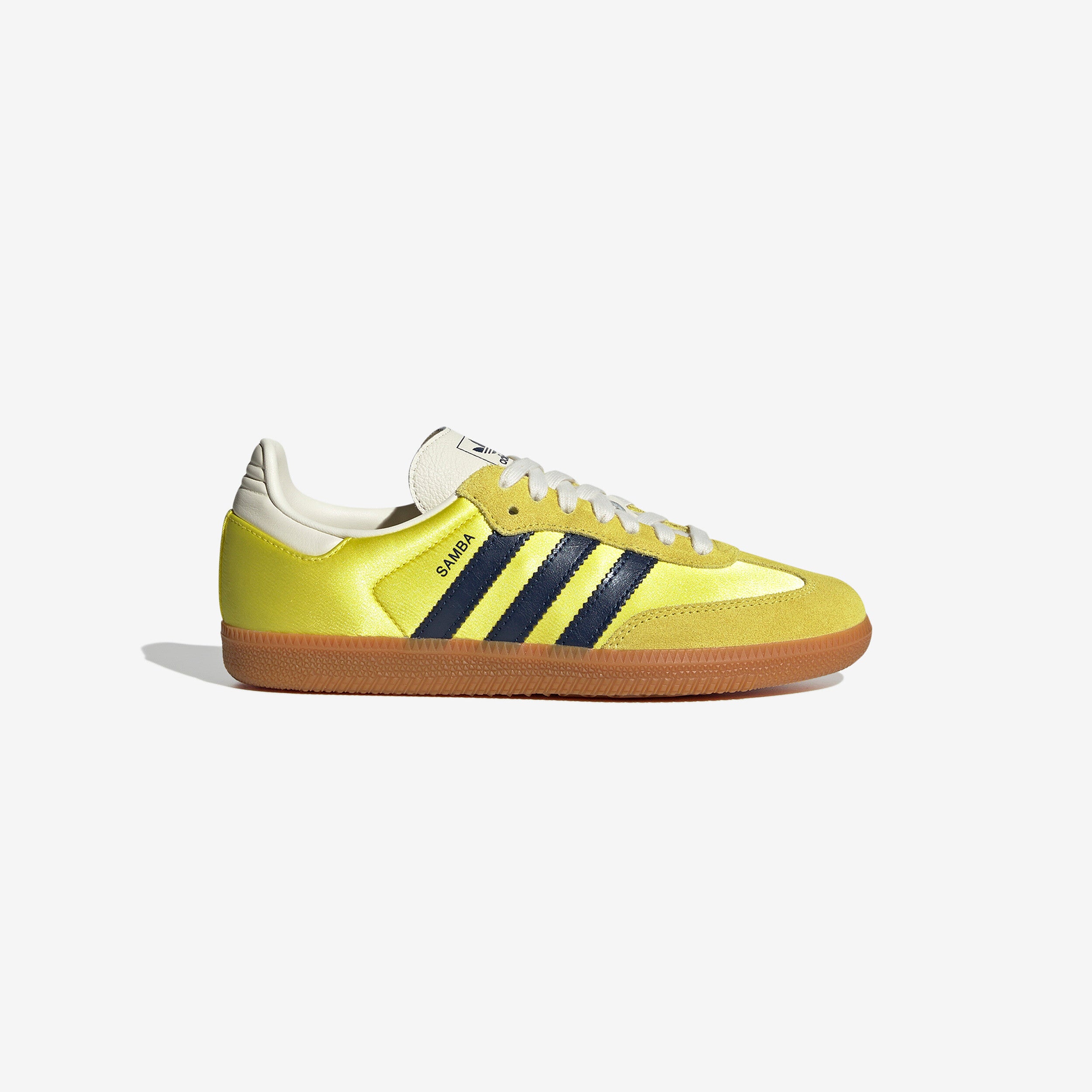 Adidas Women's Samba OG - shock yellow/night indigo/cream white - unisex