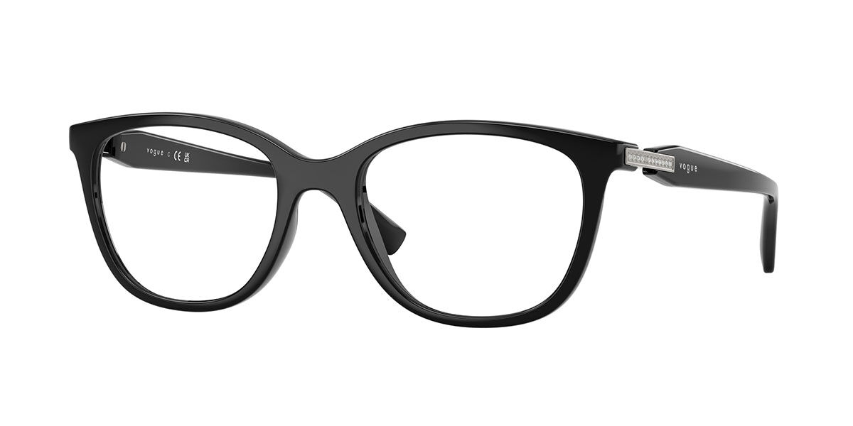 Vogue Occhiali da Vista VO5679B W44 Occhiali da Vista Neri per Donna Solo Montatura
