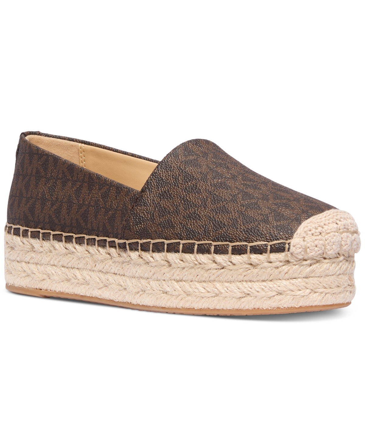 Michael Women's Lynn Espadrille Flats - Brown