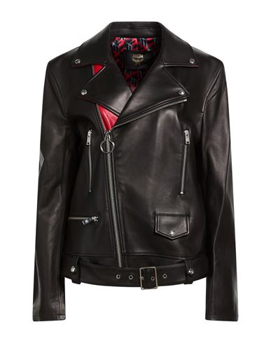 Woman Jacket Black Size L Lambskin