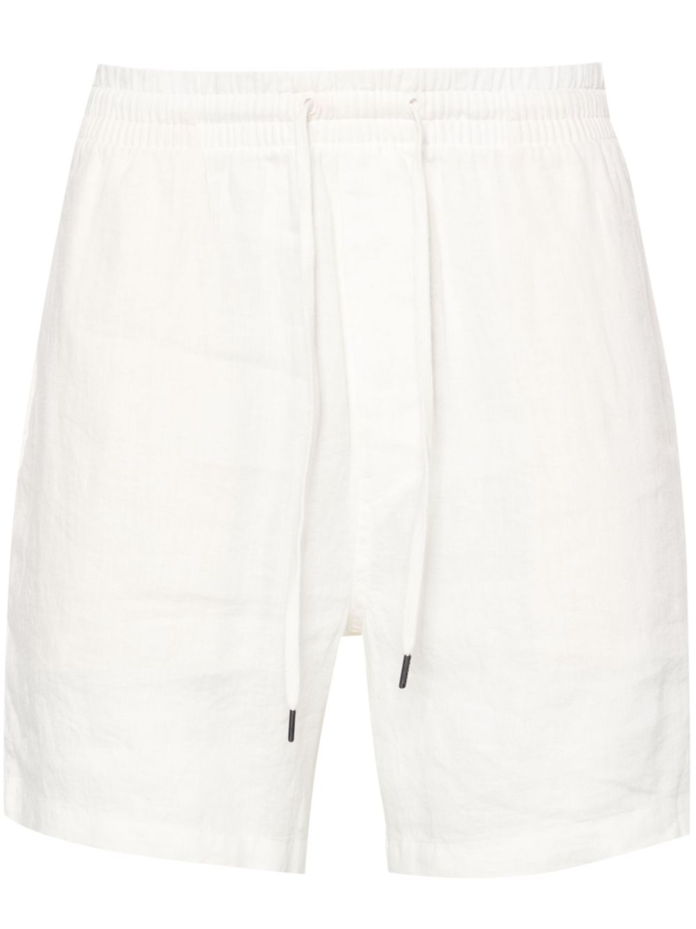 Polo Pony-motif linen shorts - Blue