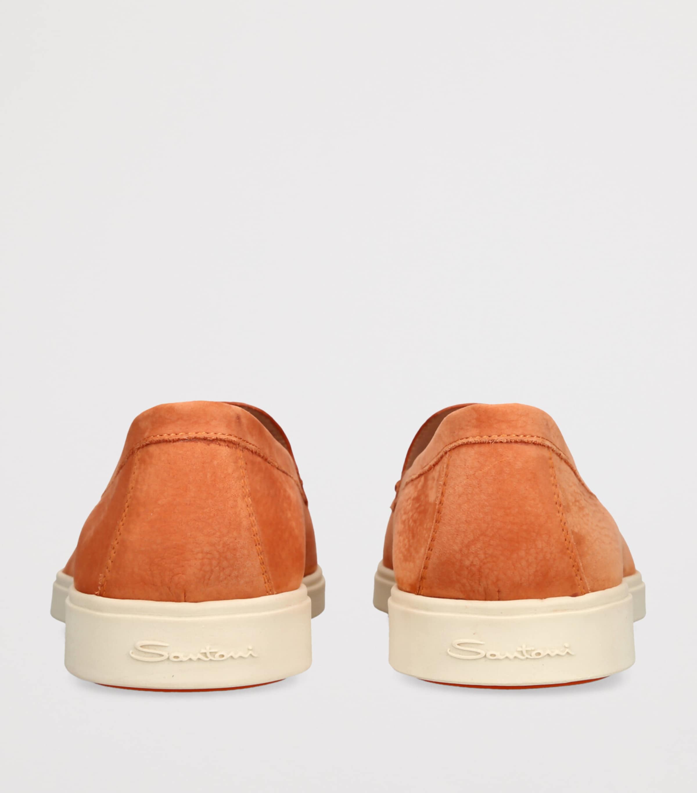 Santoni Suede Loafers