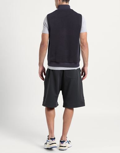 Man Vest Midnight blue Size 36 Polyester, Viscose, Elastane