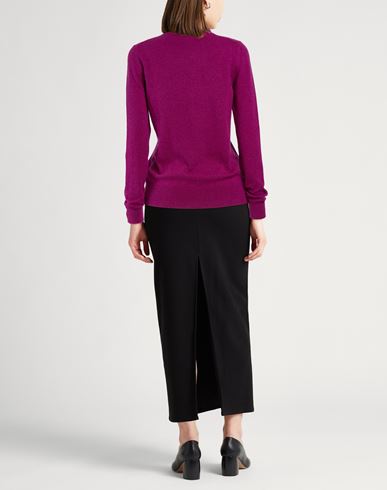 Woman Turtleneck Mauve Size 4 Cashmere