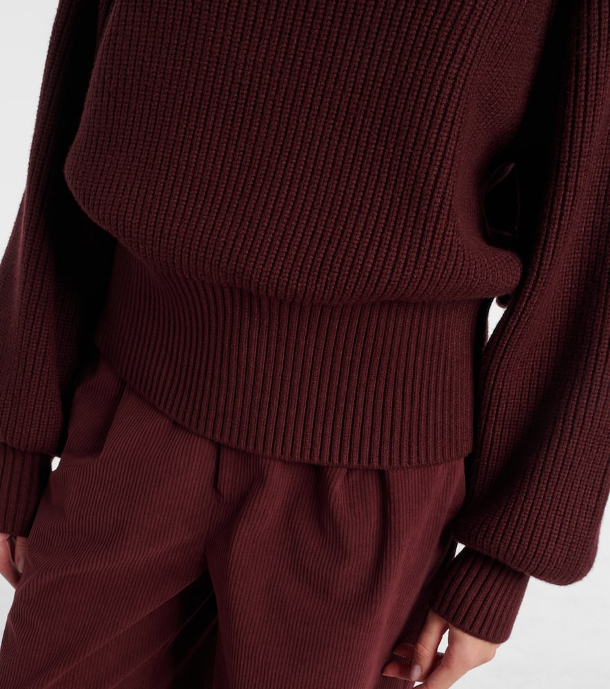Martina ribbed-knit sweater