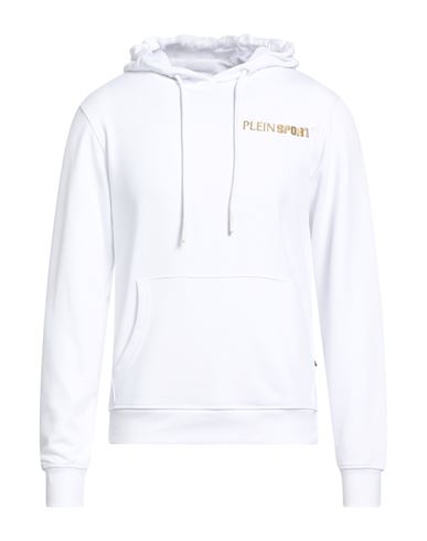 Man Sweatshirt White Size M Cotton
