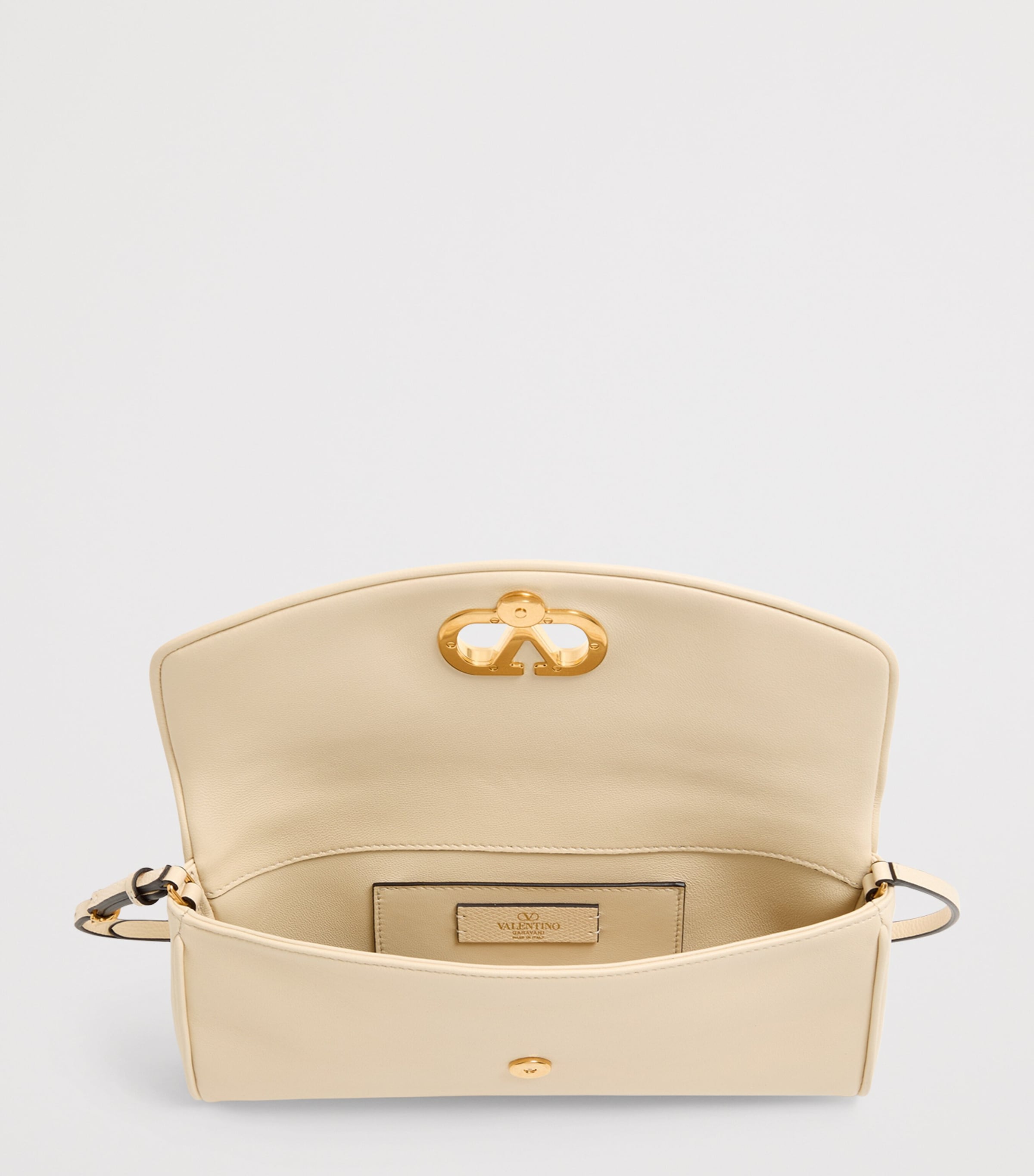 Leather Vain Soft Shoulder Bag