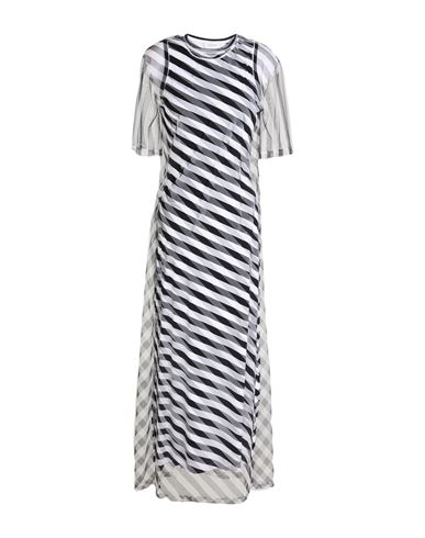 Woman Maxi dress Black Size M Polyamide, Elastane