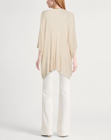 Woman Cardigan Cream Size 10 Viscose, Polyester