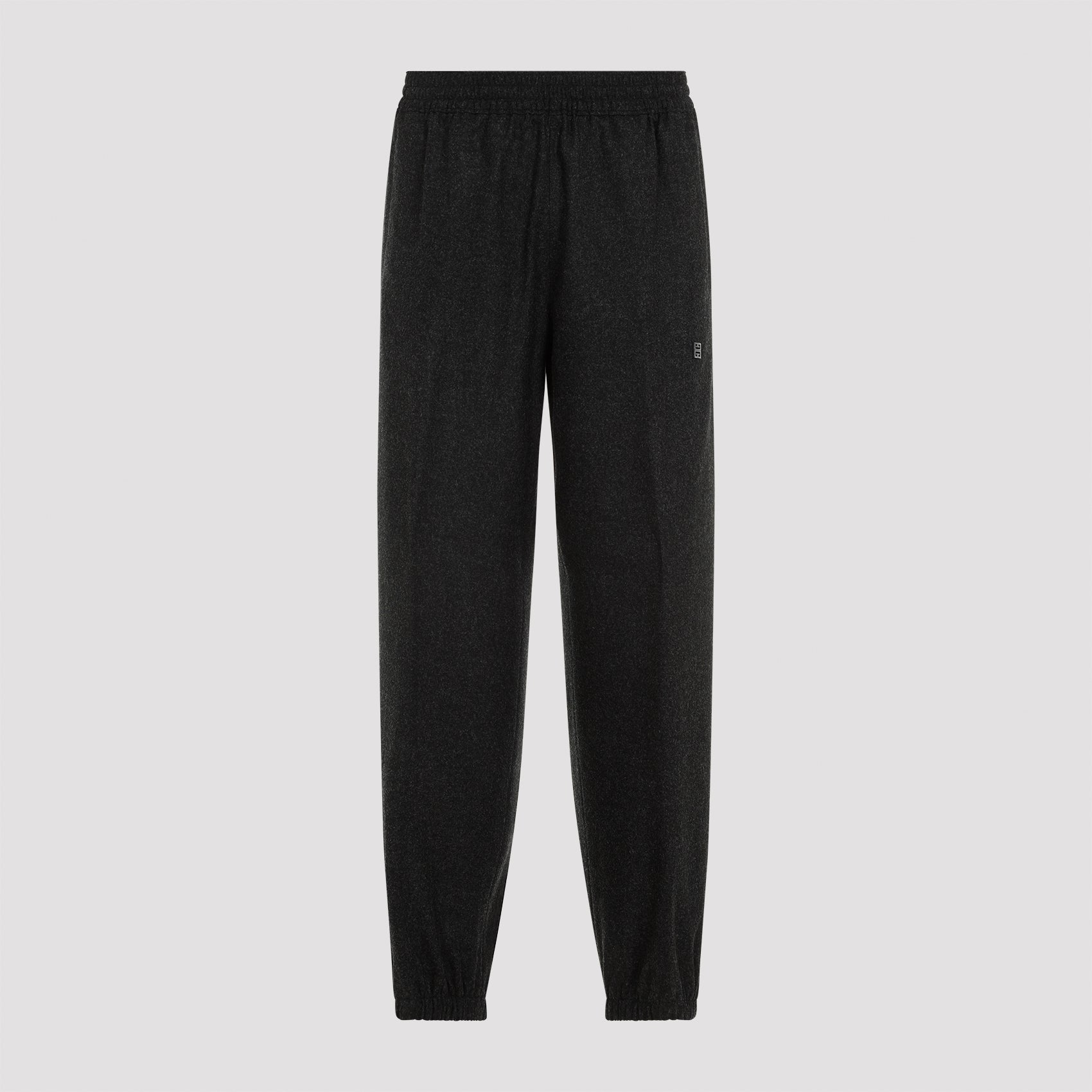 4G-motif Wool Trousers