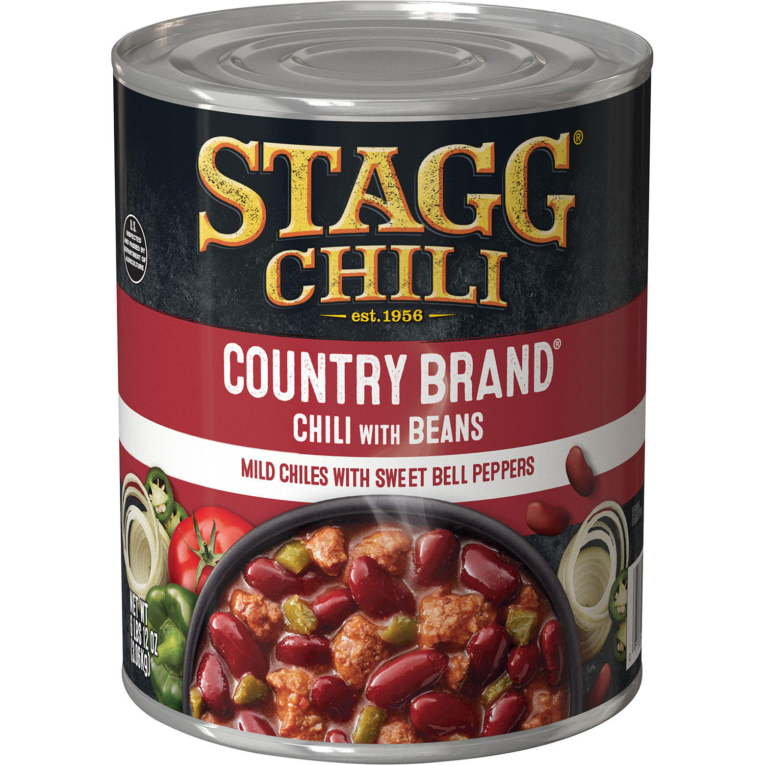 Country Brand Chili with Beans 108 oz.