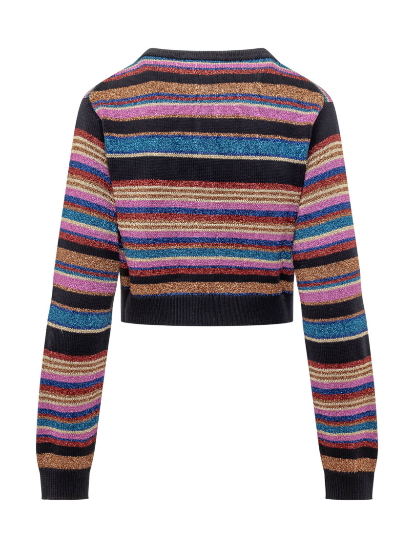 Multicolor Striped Cardigan