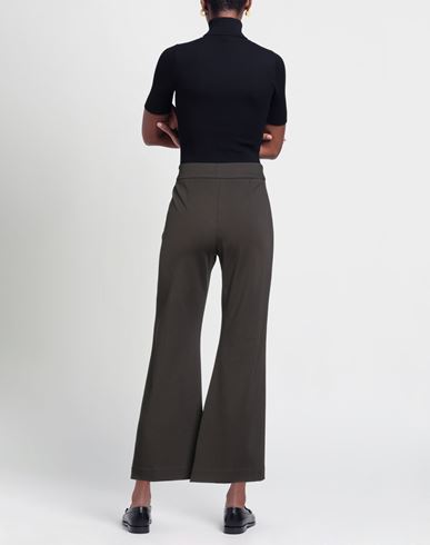 Woman Pants Dark brown Size 2 Viscose, Polyamide, Elastane