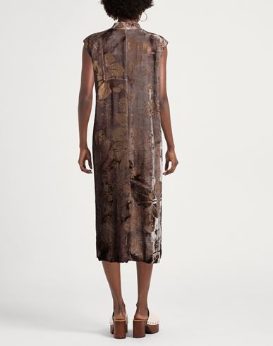 Woman Midi dress Light brown