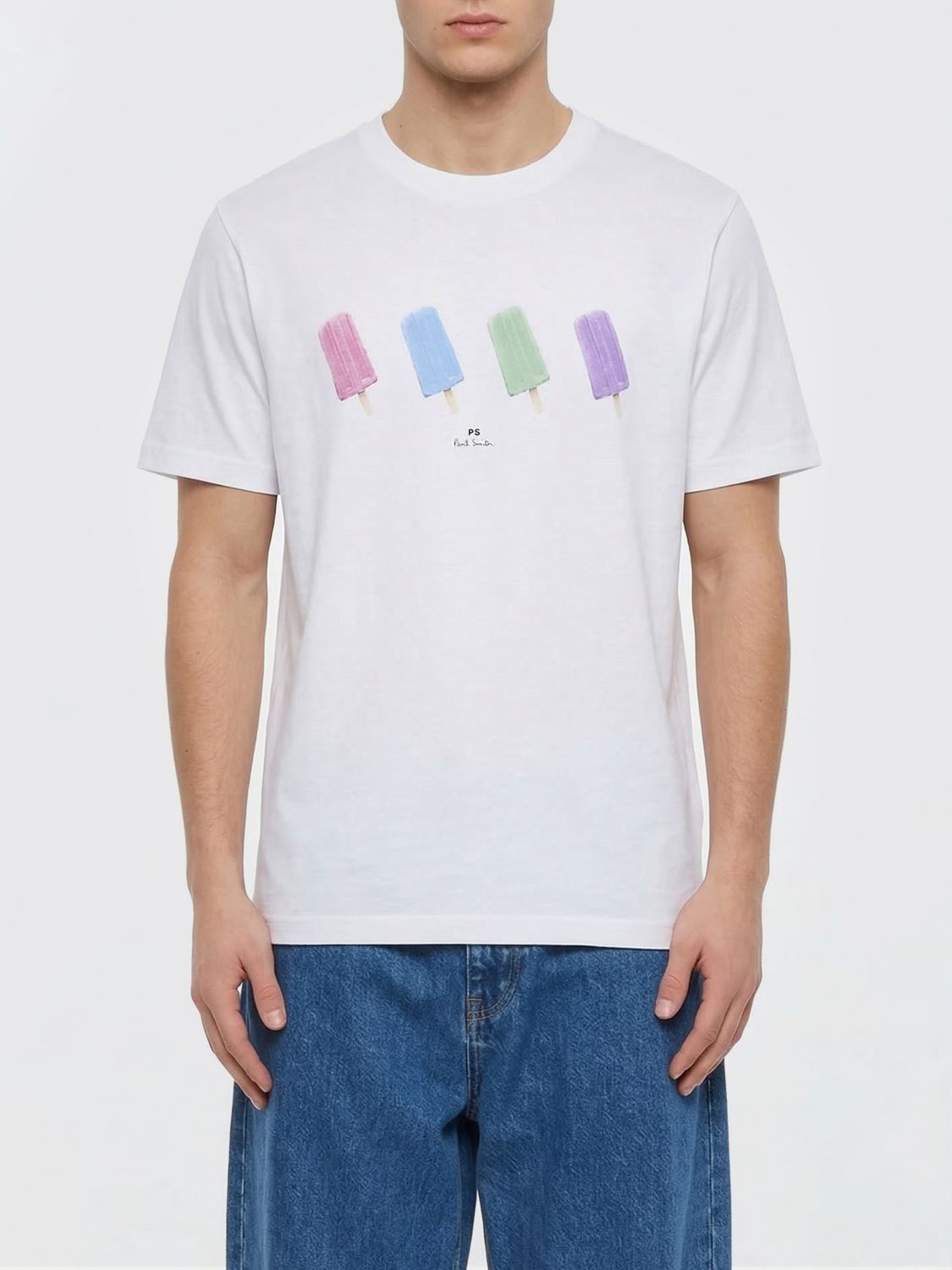 T-Shirt Men color White